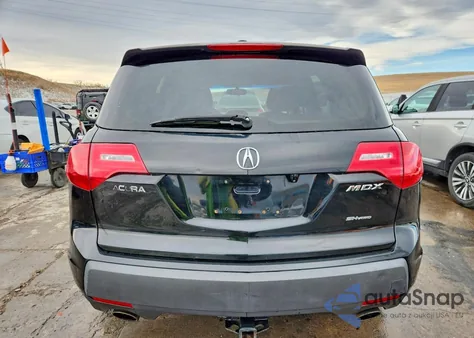 2008 Acura Mdx Technology z USA, uszkodzony, nr VIN 2HNYD28388H514066